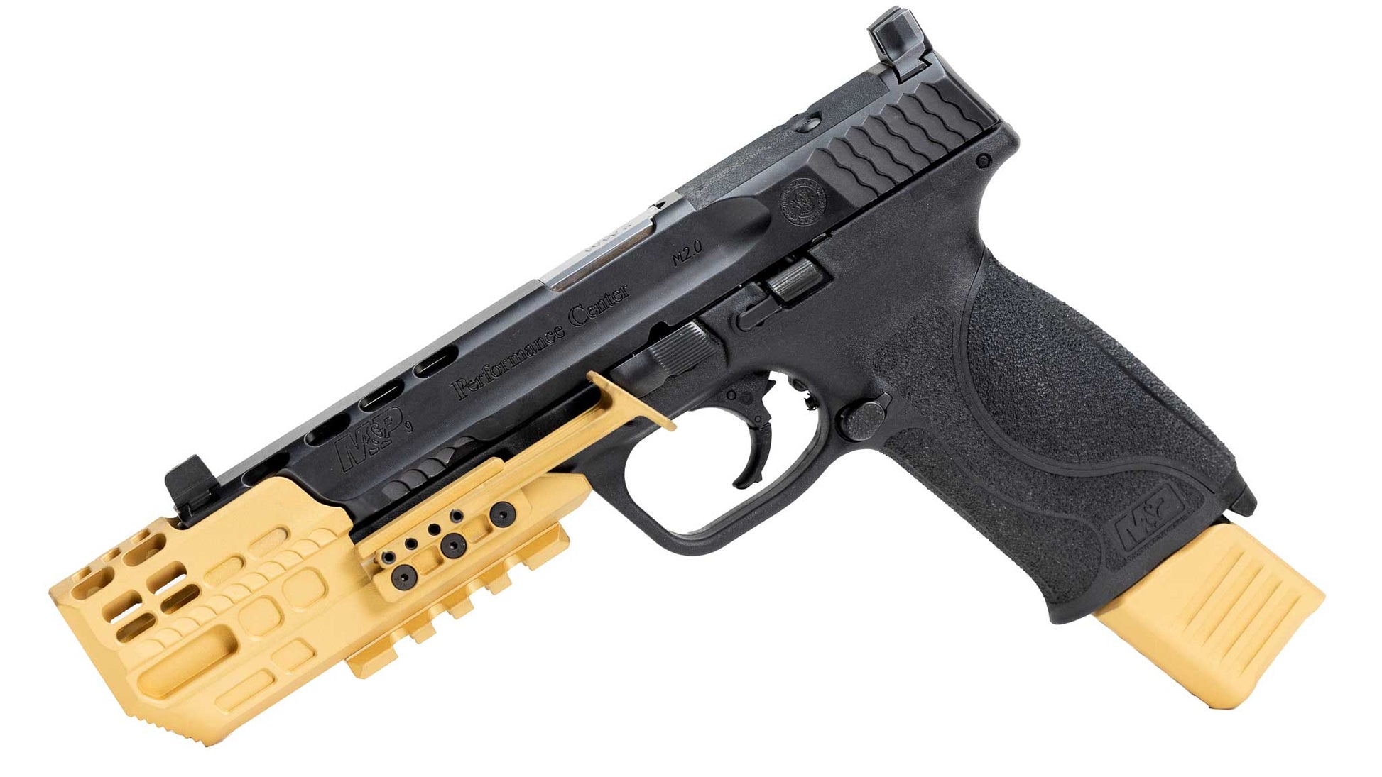 closed pedal pistol Smith & Wesson Full Throttle Thumb Rest – Wasatch Arms